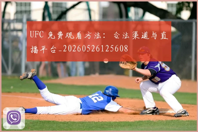 UFC 免费观看方法：合法渠道与直播平台_20260526125608